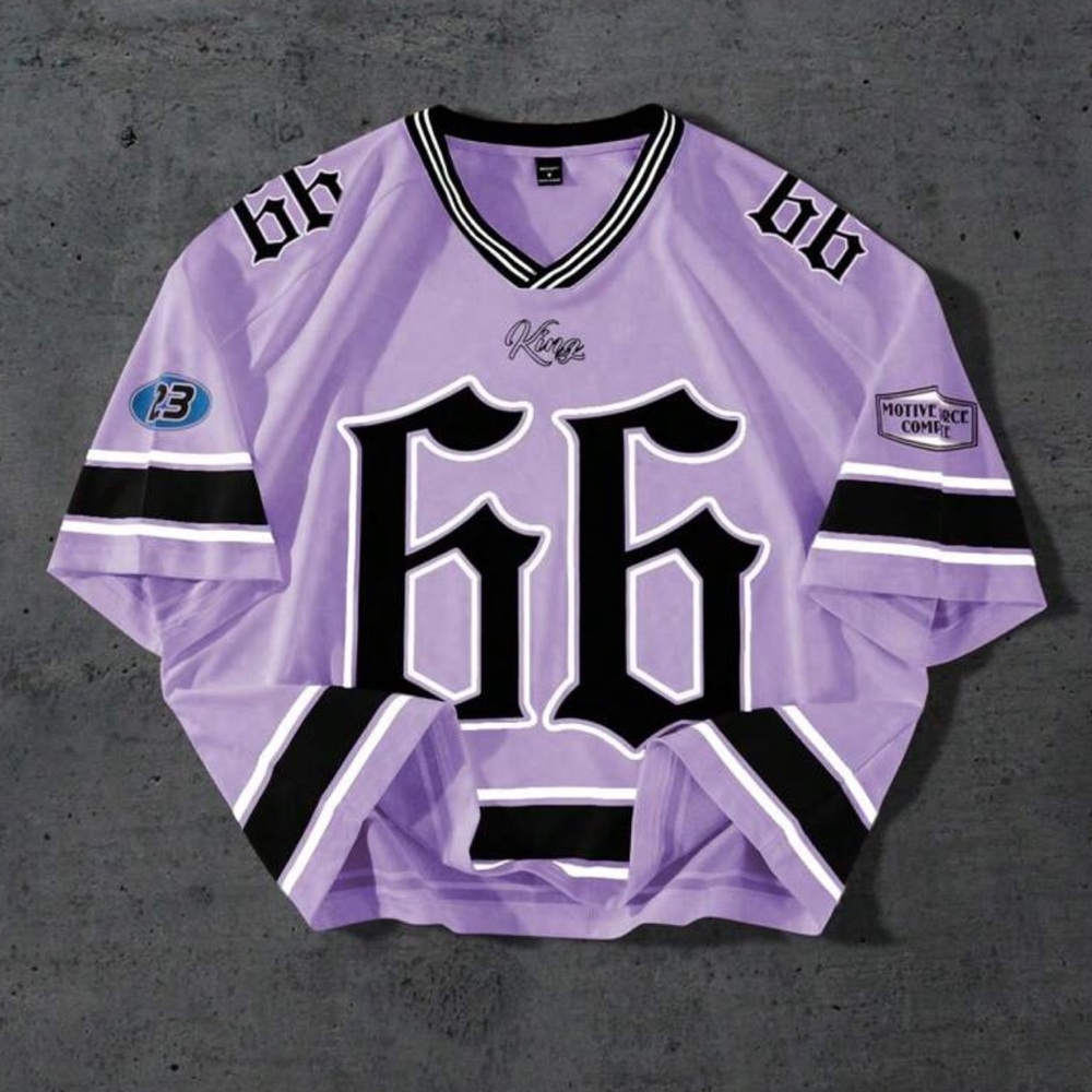 Purple Women's Jersey Top
